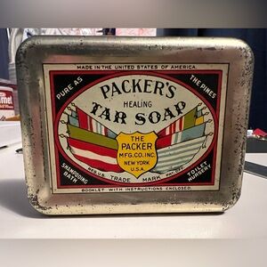 Packer's Healing Tar Soap Tin